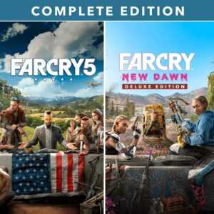 Обложки игр Far Cry 5 и Far Cry New Dawn Deluxe Edition в комплекте Complete Edition