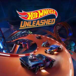 Гоночные автомобили на трассе в игре Hot Wheels Unleashed