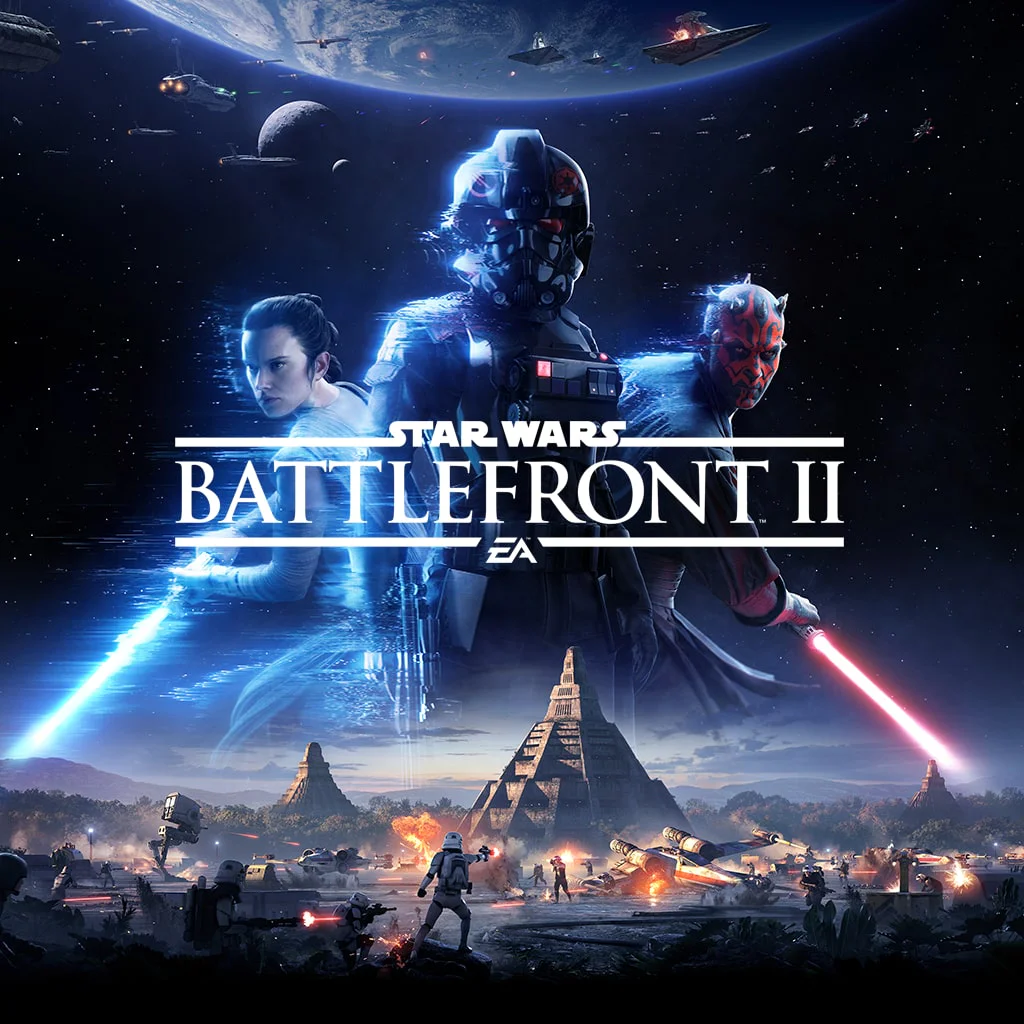 Обложка игры Star Wars: Battlefront II для PlayStation