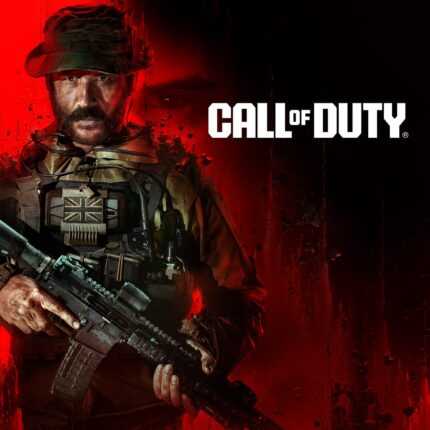 Обложка игры Call of Duty: Modern Warfare 3 с изображением солдата в военной экипировке, держащего автомат.