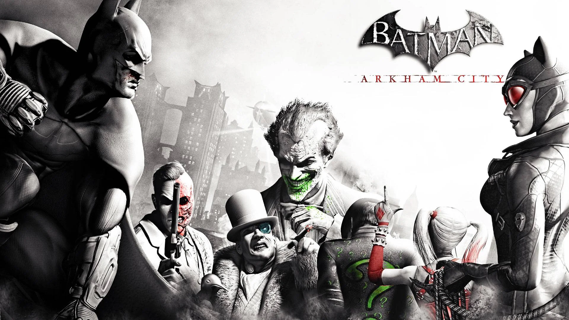 Бэтмен и его противники в игре Batman: Arkham City