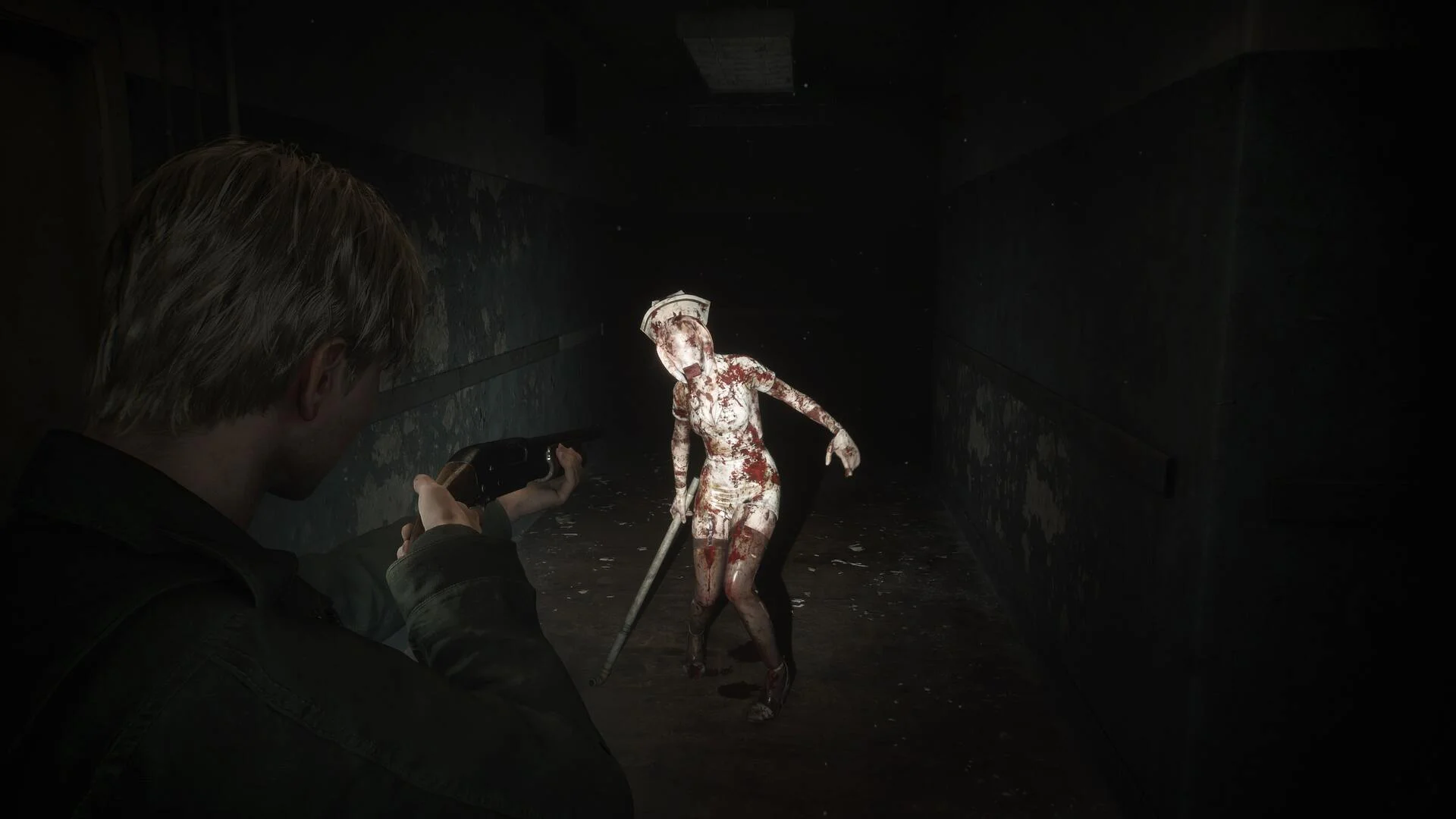 Джеймс Сандерленд против Медсестры в Silent Hill 2