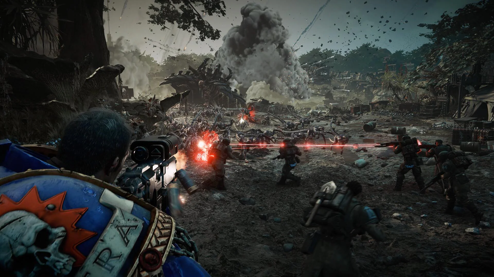 Сражение в Warhammer 40,000: Space Marine 2