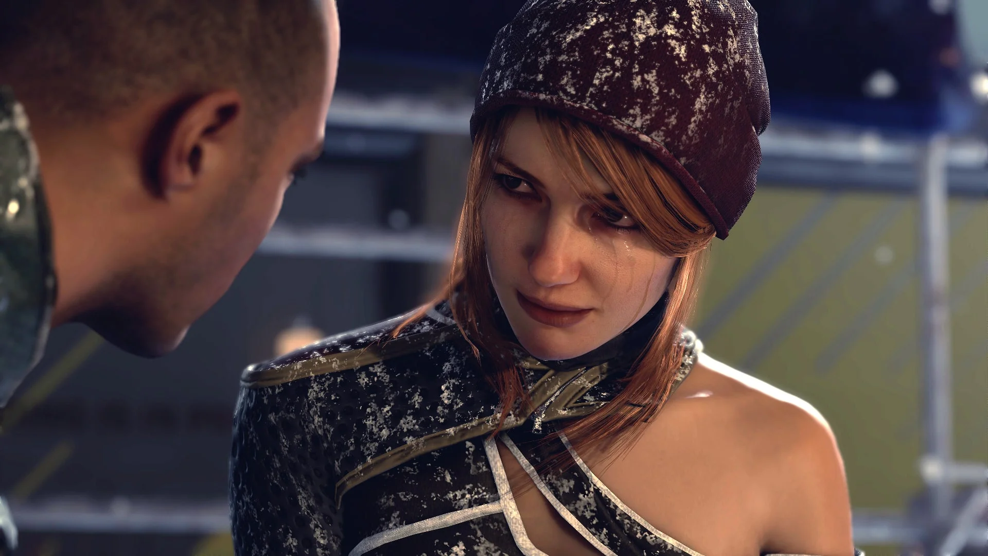 Маркус и Норт в эмоциональном моменте в Detroit: Become Human