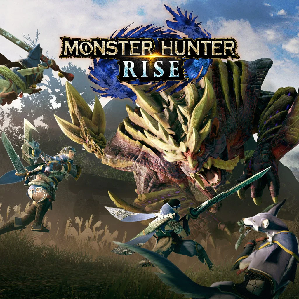 Гигантский монстр в Monster Hunter Rise
