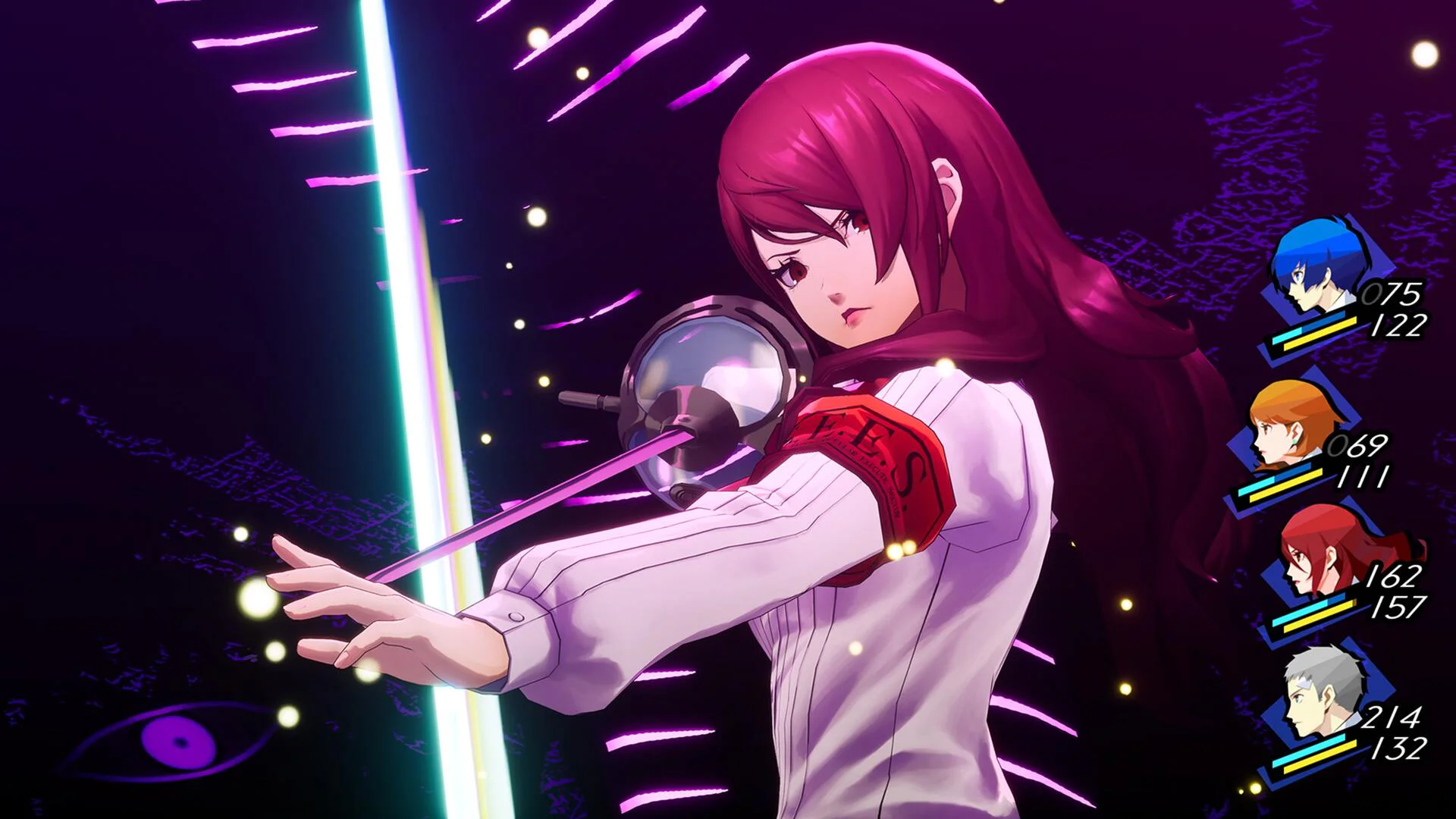 Феминистка Мицуру из игры Persona 3 Reload