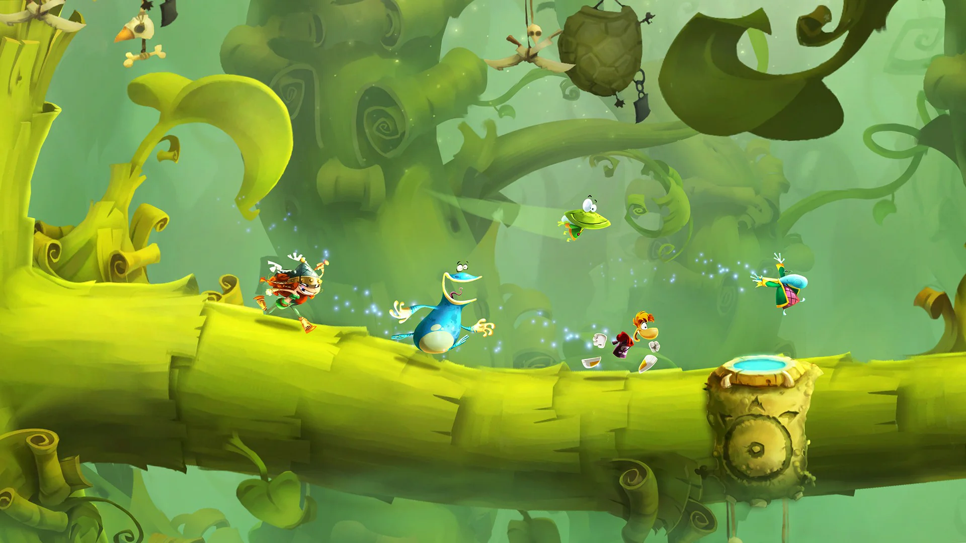 Персонажи Rayman Legends, аренда игр PS4, PS5