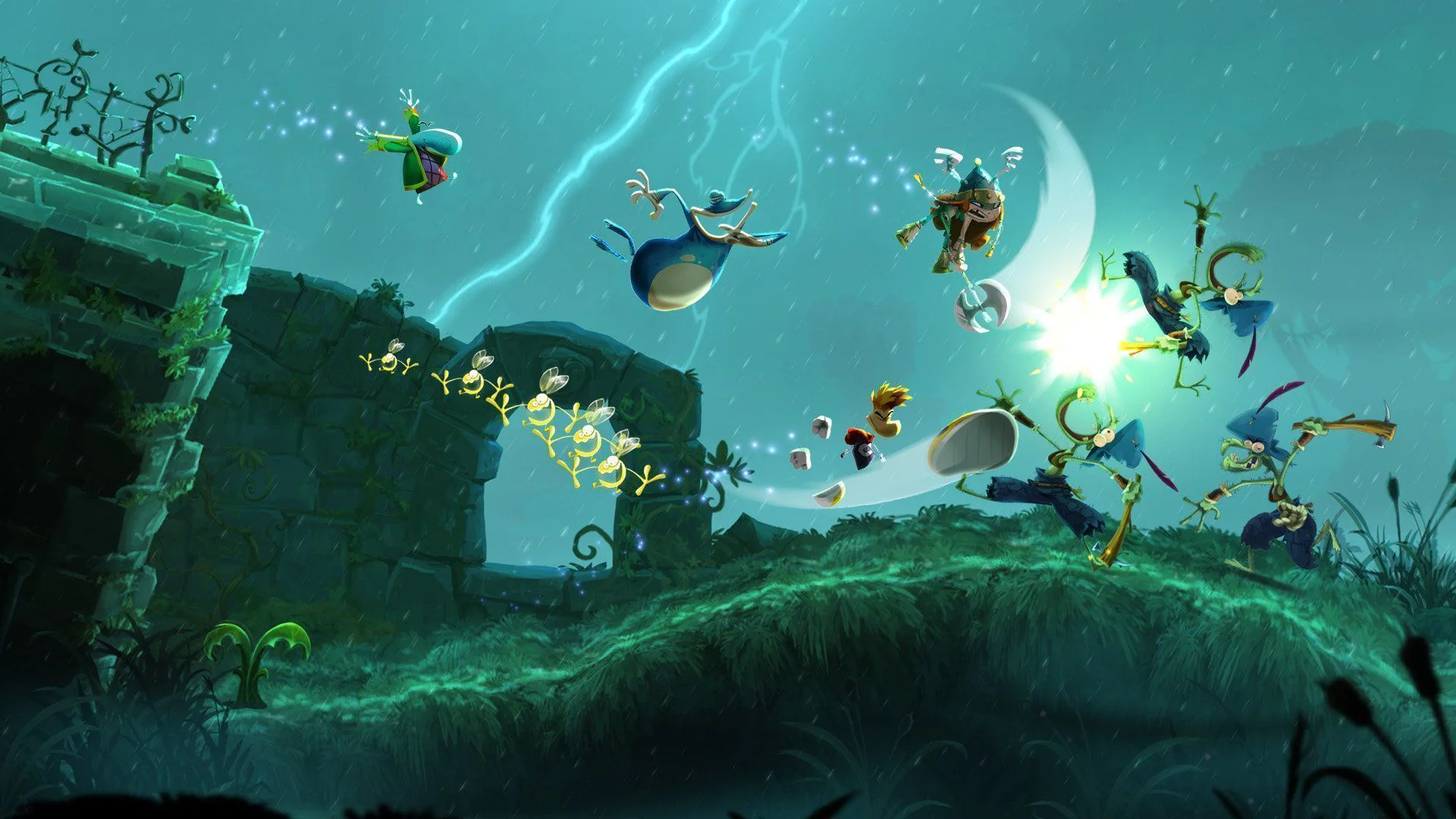 Rayman Legends: приключение с Рэйманом и Глобоком, аренда игр PS5