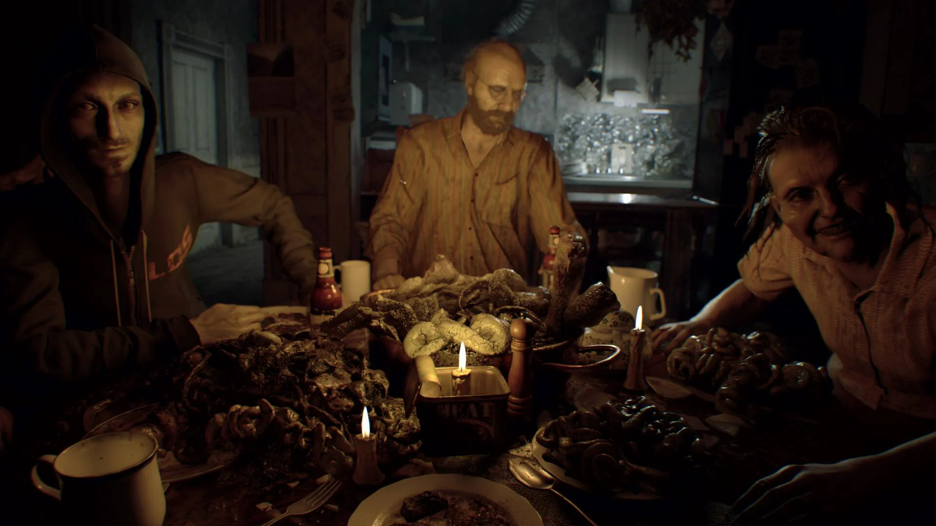 Семья Бейкеров в игре Resident Evil 7 Biohazard