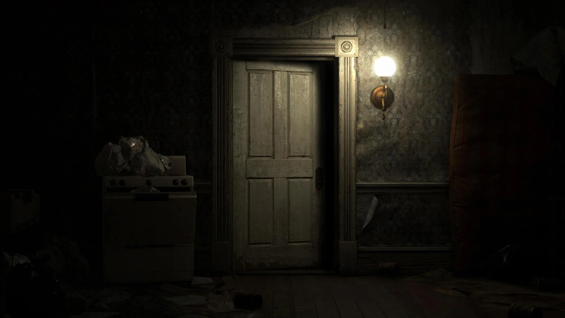 Resident Evil 7- дверь в темноту