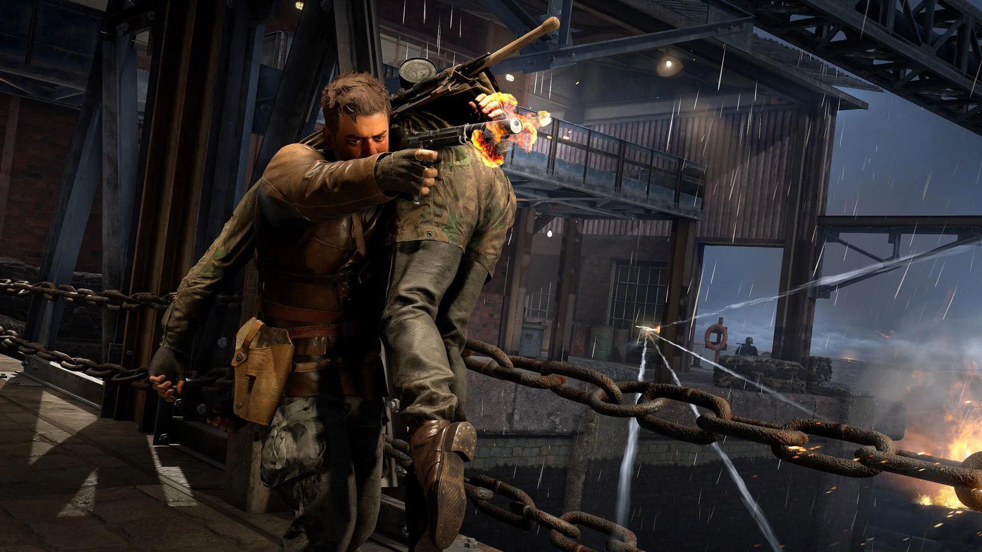 Карл Фейрберн из Sniper Elite
