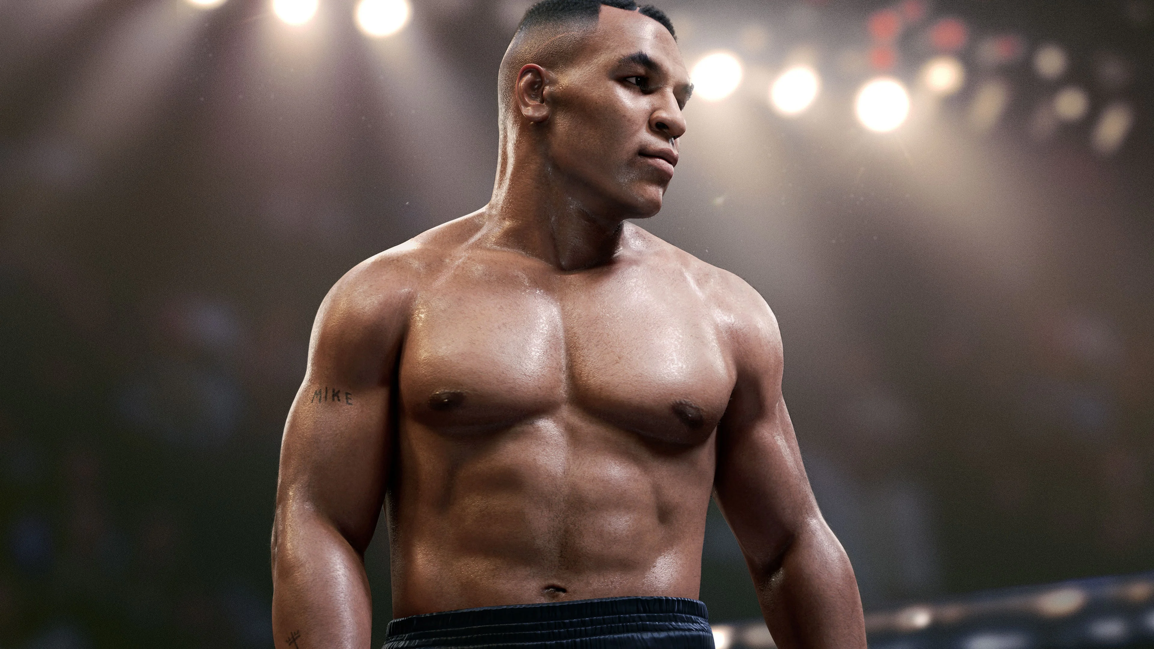 Боксер на ринге из UFC 5