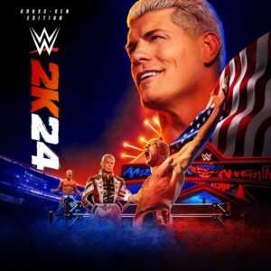 Обложка WWE 2K24 с Коди Роудсом в главной роли