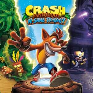 Crash Bandicoot N. Sane Trilogy — Крэш Бандикут на фоне джунглей и лаборатории доктора Нео Кортекса