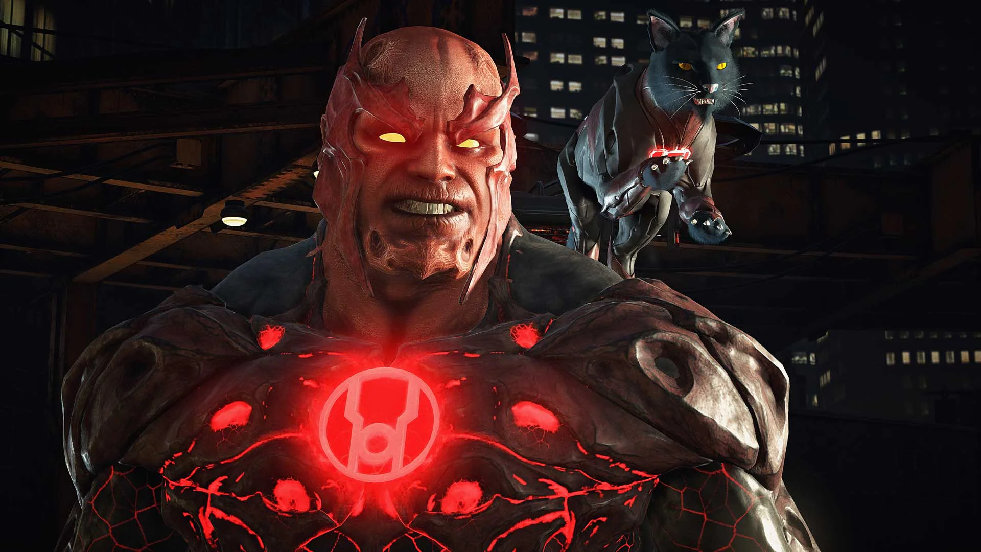 Атроцитус и Декстар готовятся к бою в Injustice 2