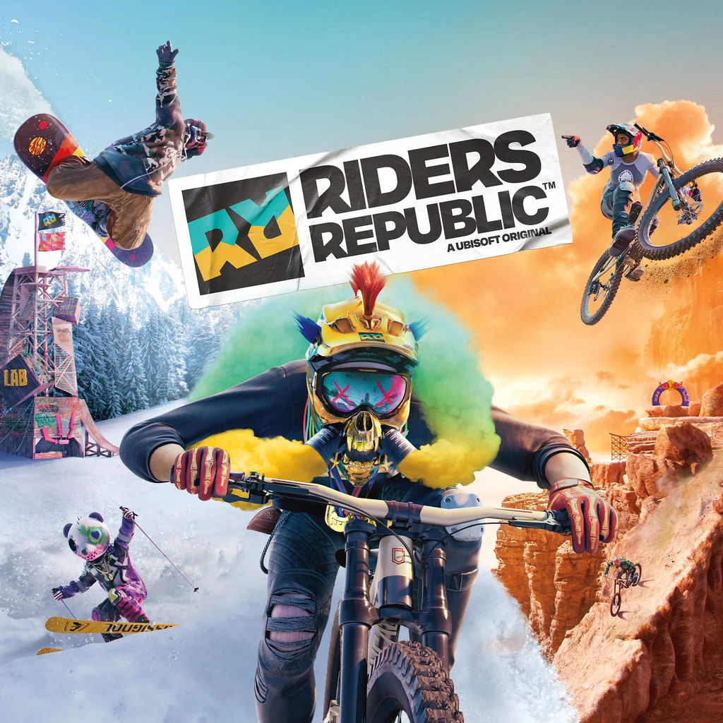 Экстремальные гонки на велосипедах, сноубордах и лыжах в Riders Republic