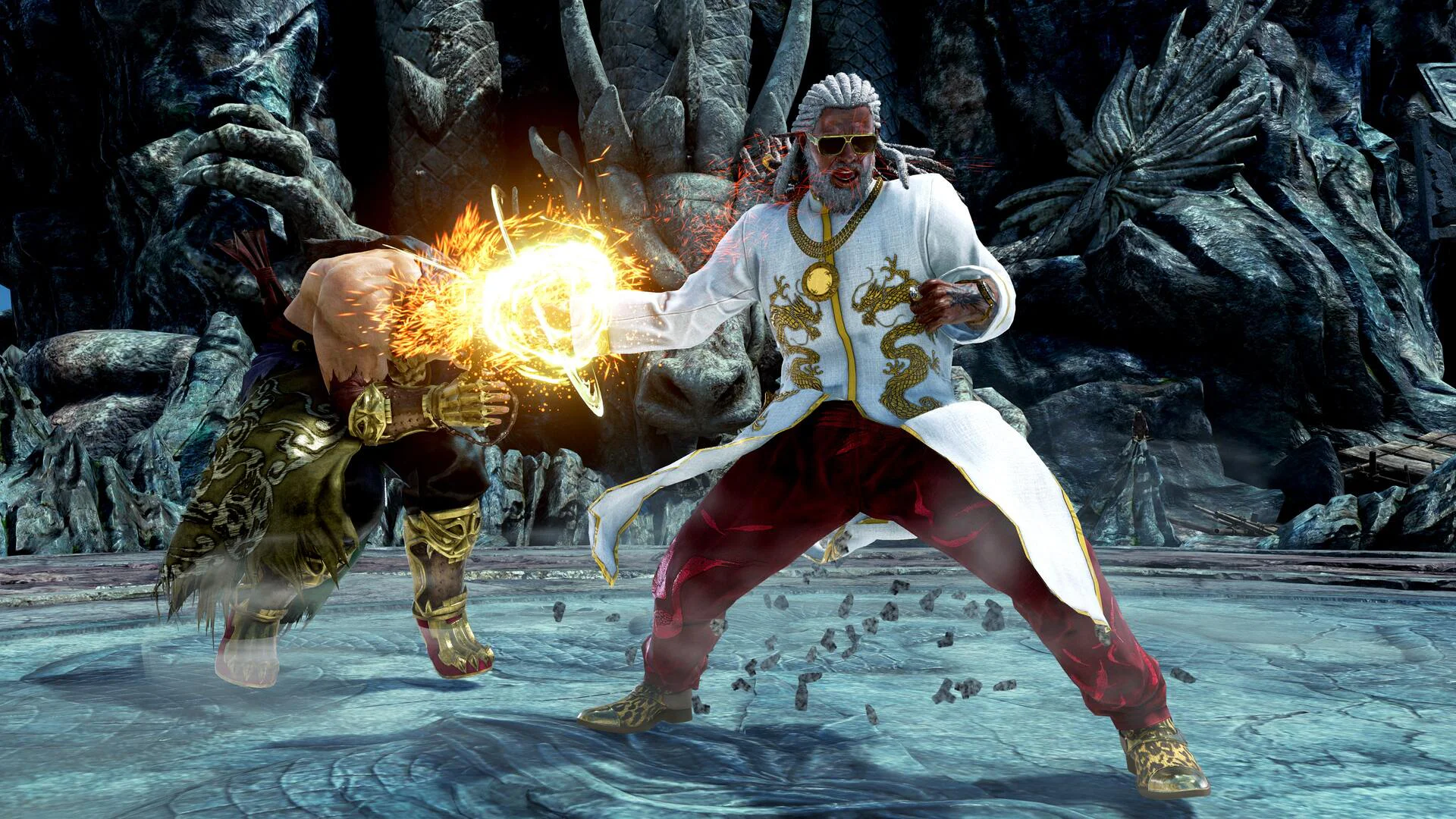 TEKKEN 7: Лерой Смит наносит мощный удар в бою
