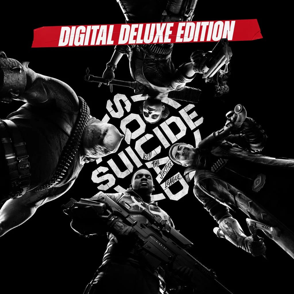 Аренда Suicide Squad: Kill the Justice League Digital Deluxe Edition на PS Обложка Suicide Squad: Kill the Justice League Digital Deluxe Edition