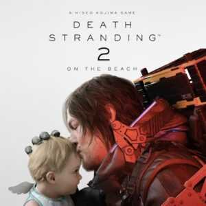 Обложка Death Stranding 2 для аренды на PS с Сэмом