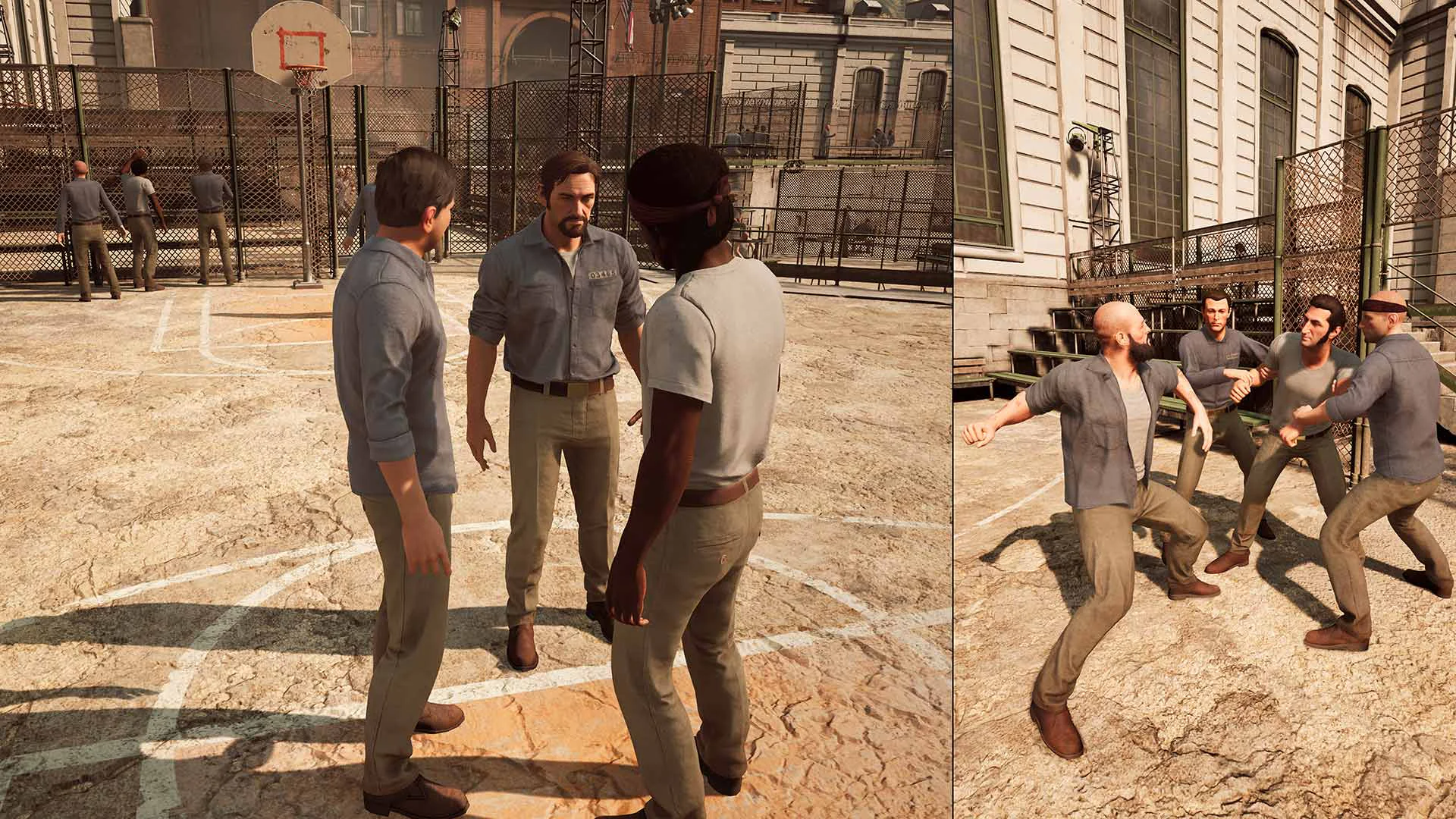 A Way Out тюремный двор аренда PS