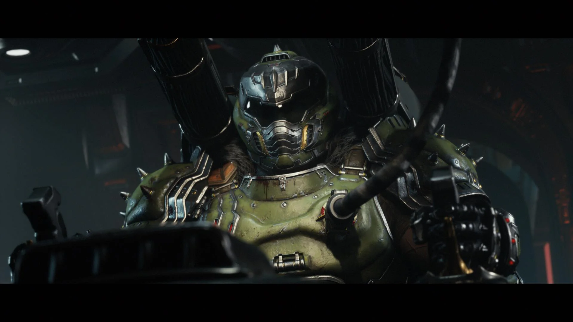 Думгай в броне из Doom The Dark Ages, аренда PS