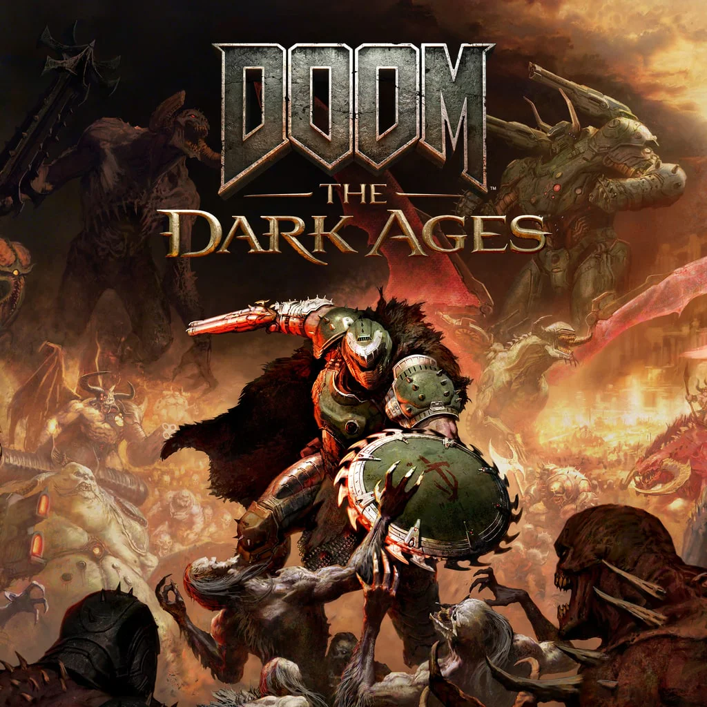 Аренда PS: Doom The Dark Ages с Думгаем Обложка Doom The Dark Ages для аренды на PS