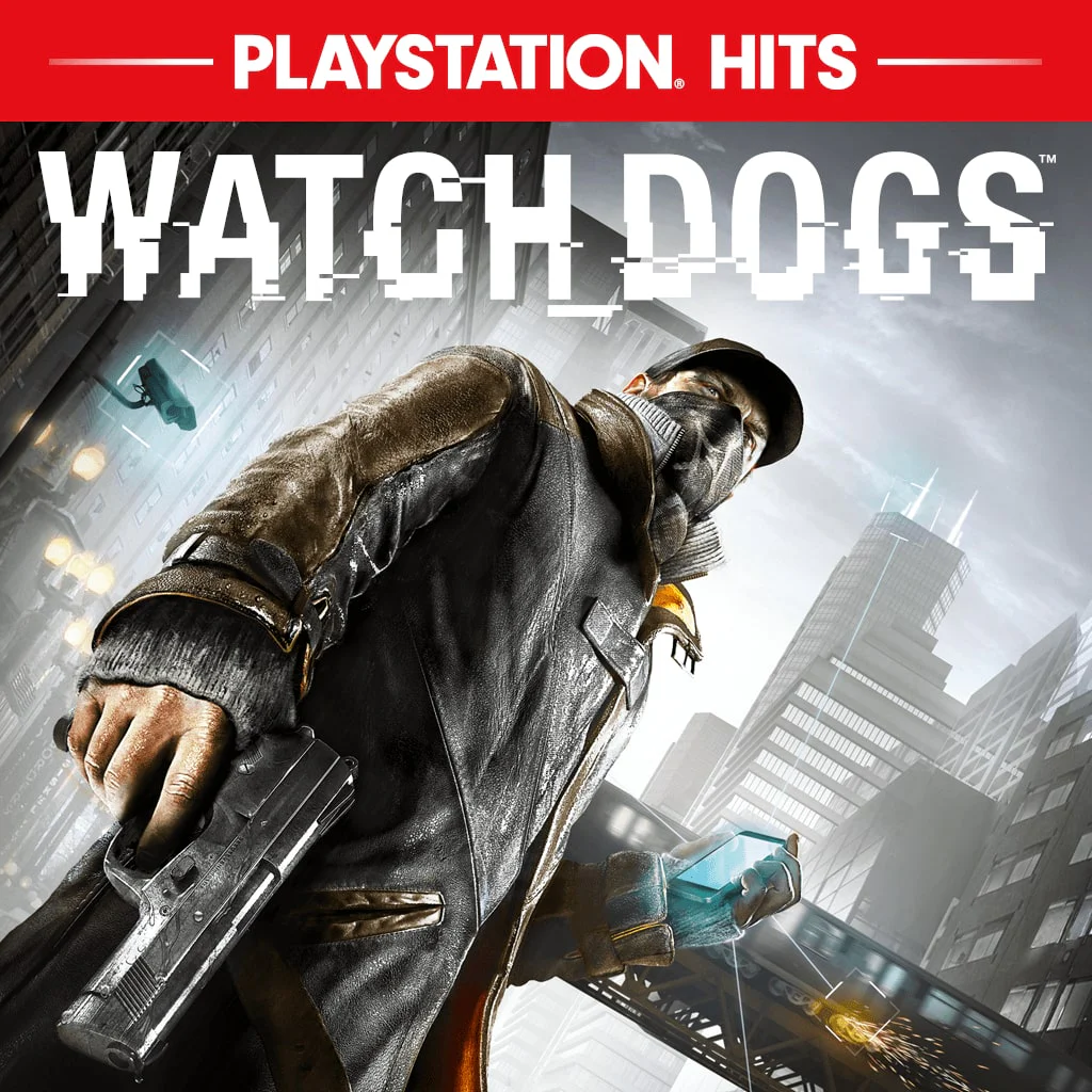 Обложка Watch Dogs главный герой аренда PS
