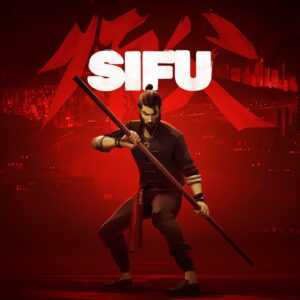 Обложка Sifu главный герой с посохом аренда PS