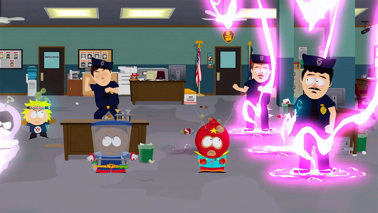 South Park бой в полицейском участке аренда PS