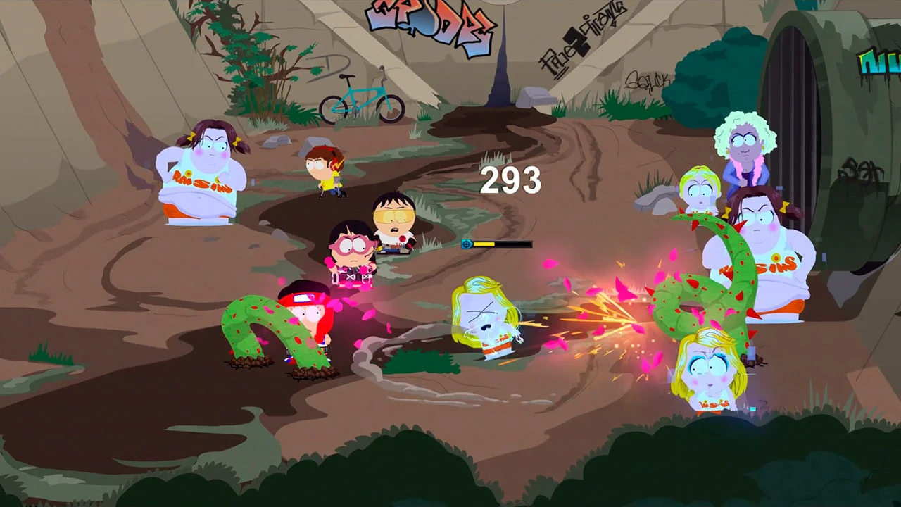 South Park бой мутанты Stick of Truth Fractured but Whole аренда PS