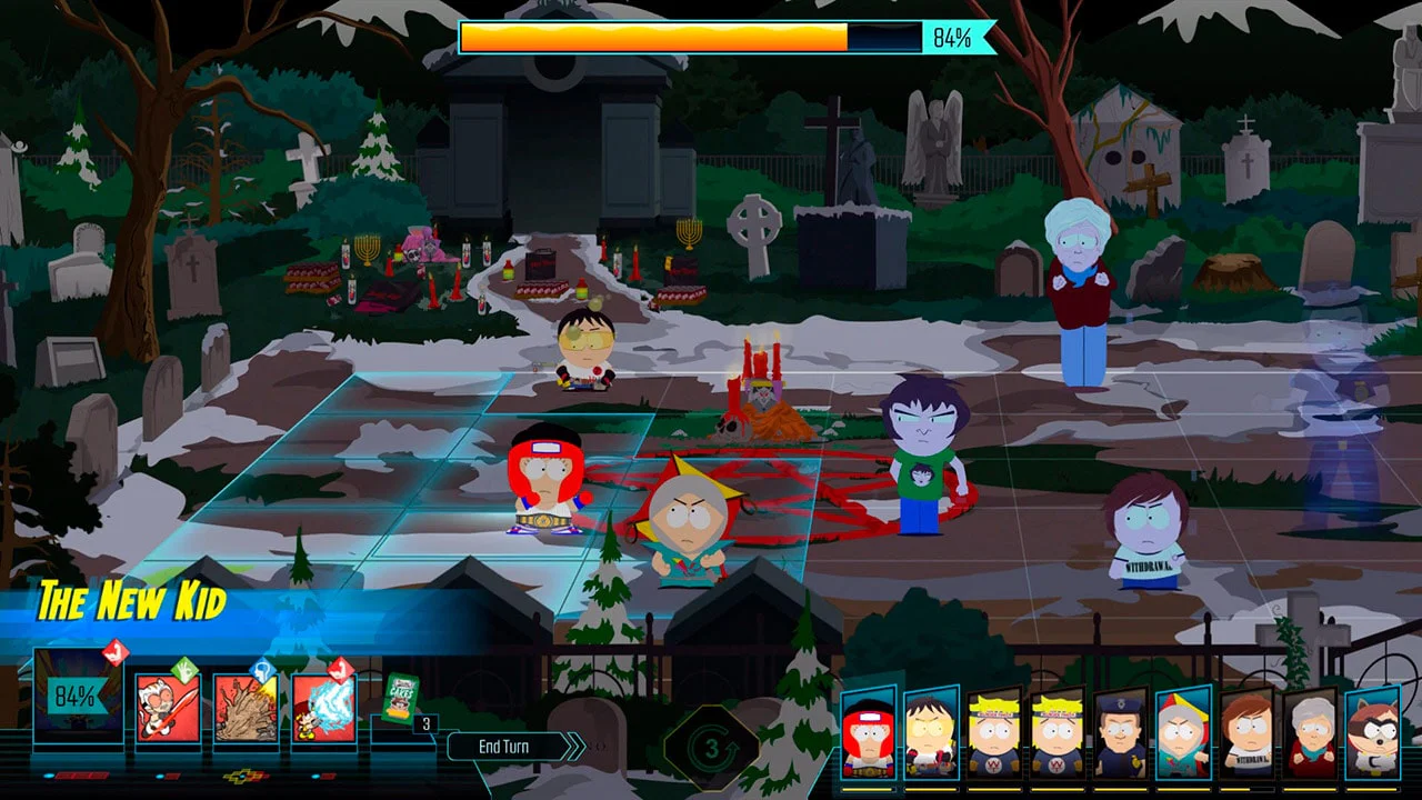 South Park бой на кладбище Stick of Truth Fractured but Whole аренда PS
