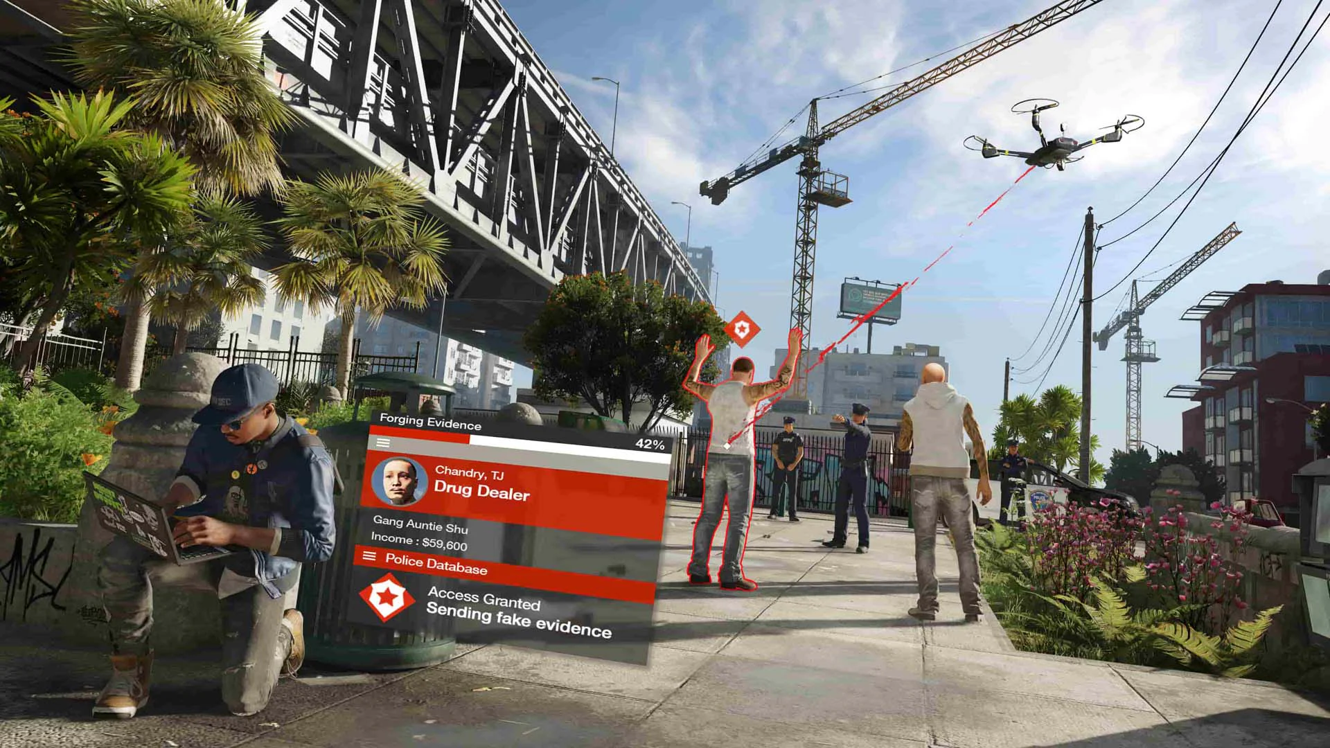 Аренда Watch Dogs 2 на PS с Маркусом Холлоуэем и дроном