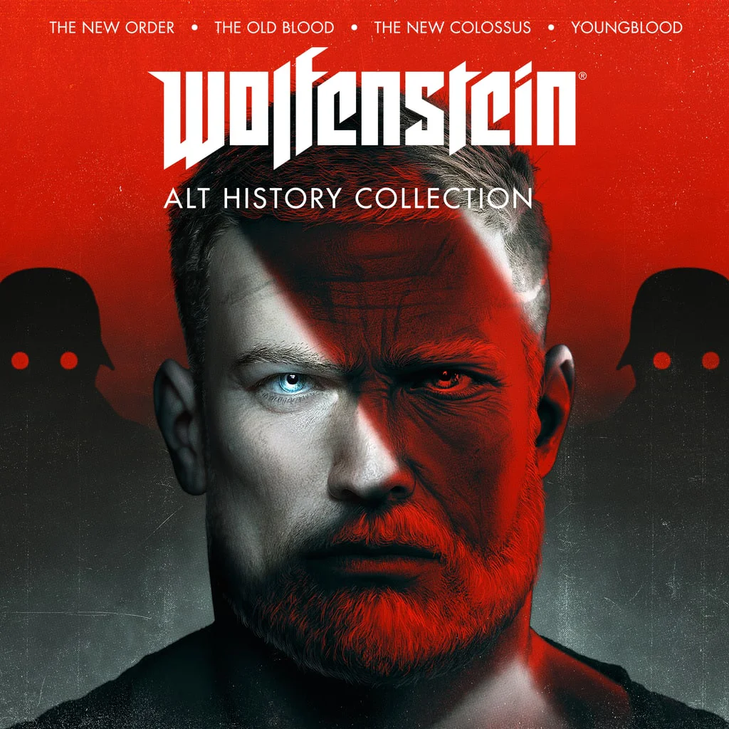 Аренда Wolfenstein Alt History Collection на PlayStation все части Обложка Wolfenstein Alt History Collection аренда PS