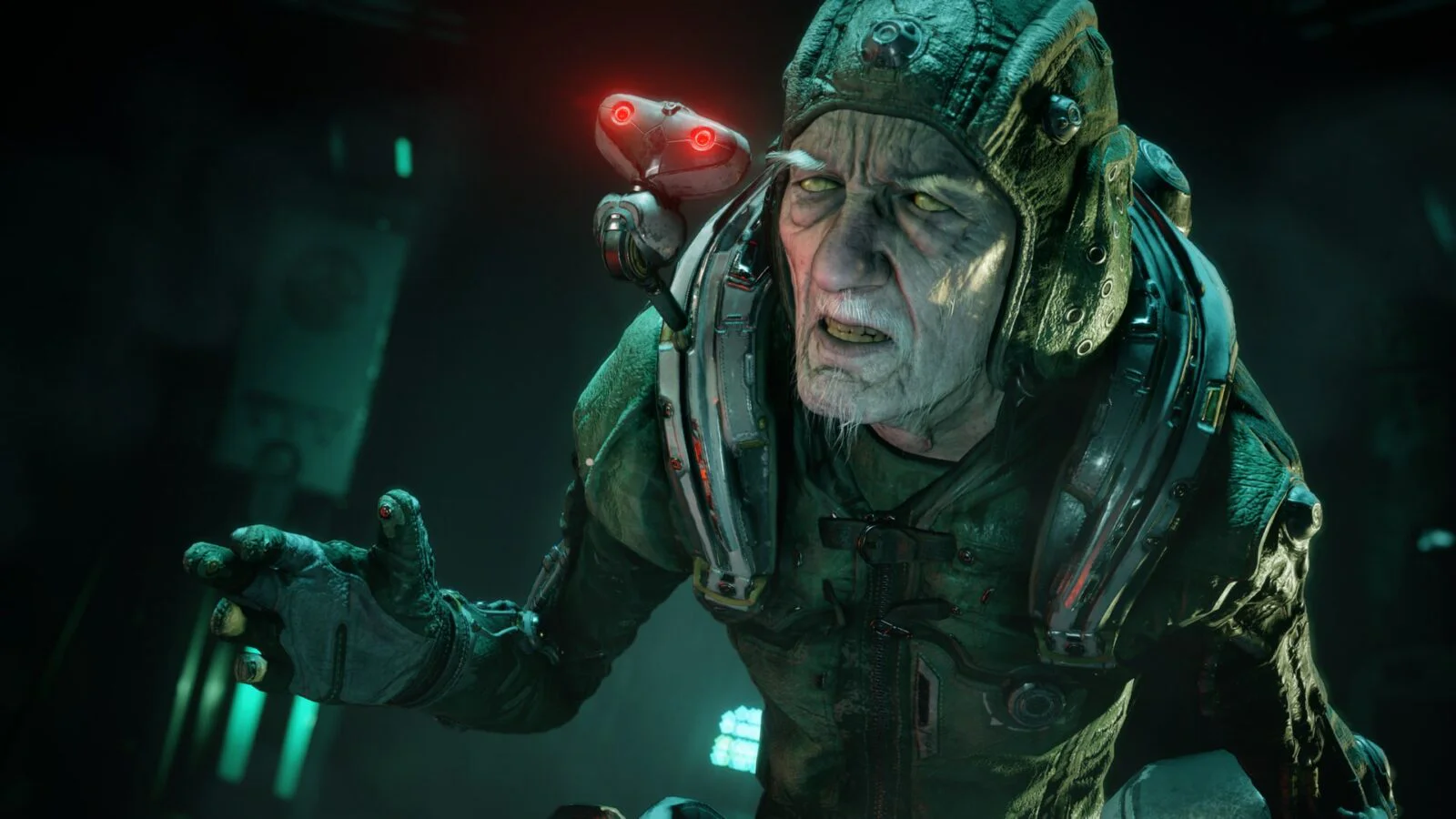 Главный антагонист Rage 2 — доктор Кросс вблизи