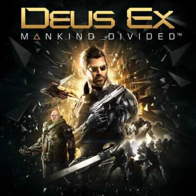 Обложка Deus Ex: Mankind Divided с Адамом Дженсеном
