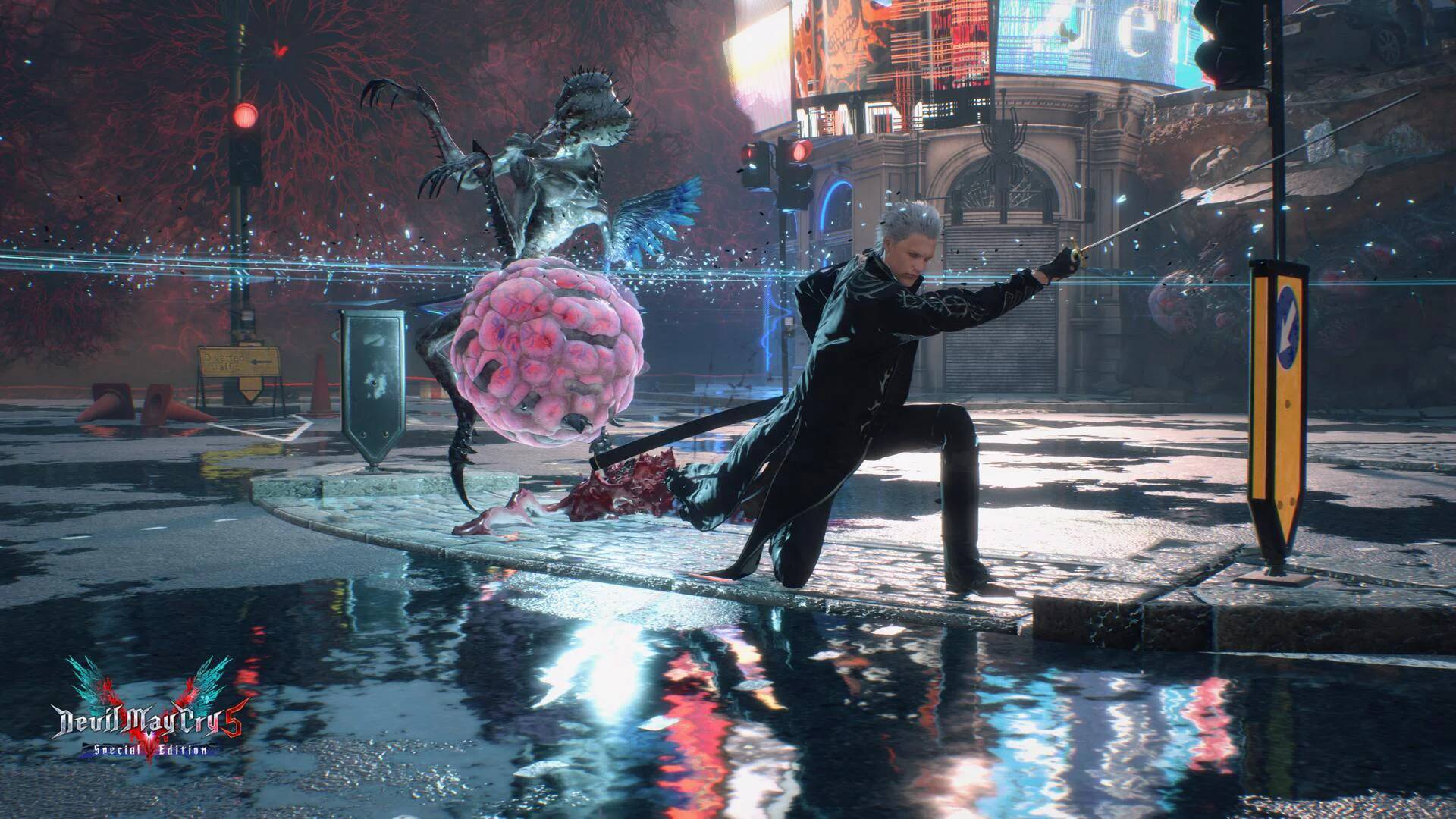 Вергилий с мечом Ямато в Devil May Cry 5 Special Edition для аренды на PS