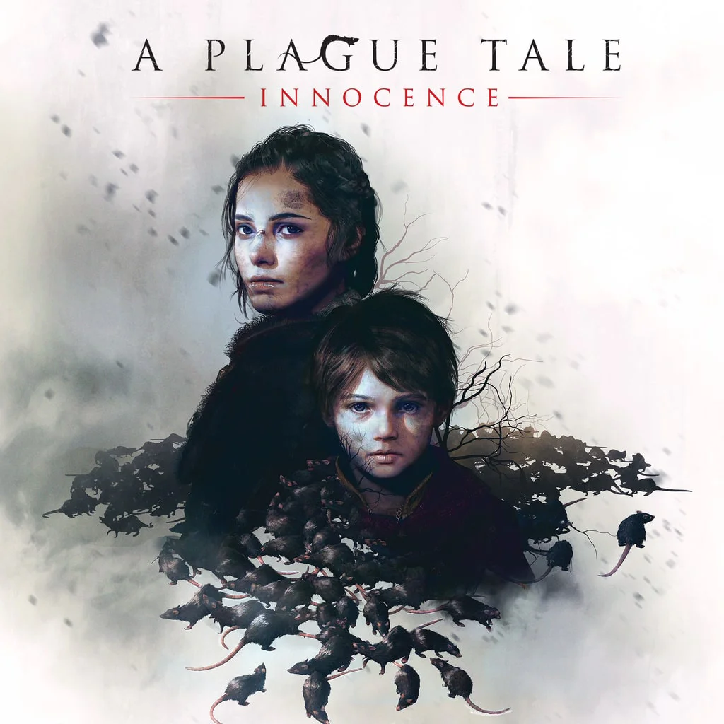 Обложка A Plague Tale: Innocence с Амицией и её братом