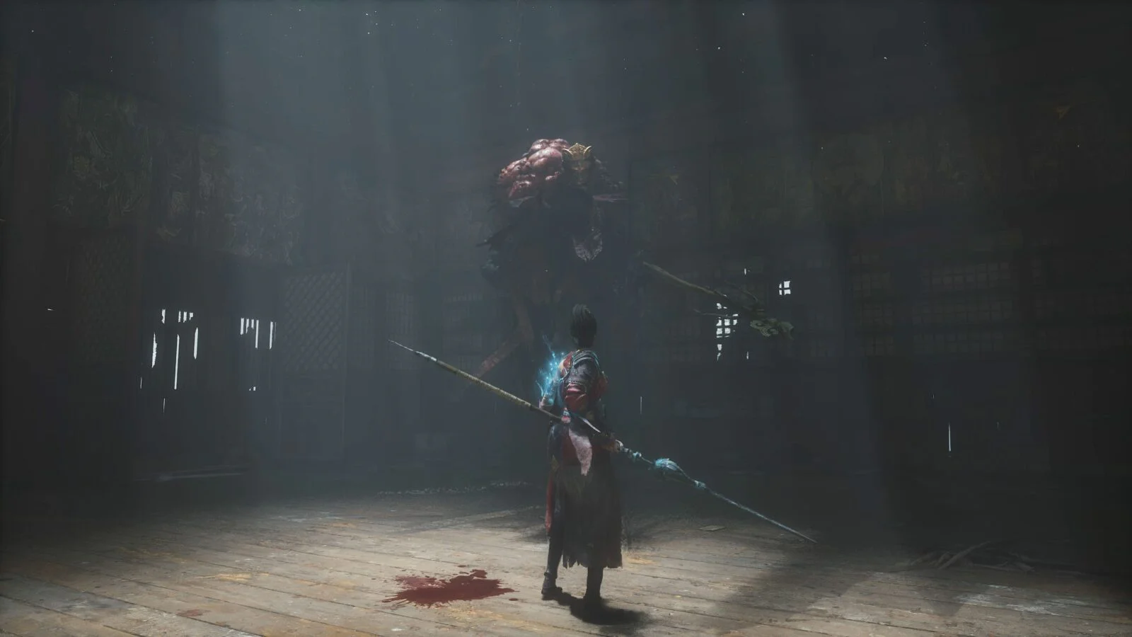 WUCHANG: Fallen Feathers — битва с боссом в тёмном храме