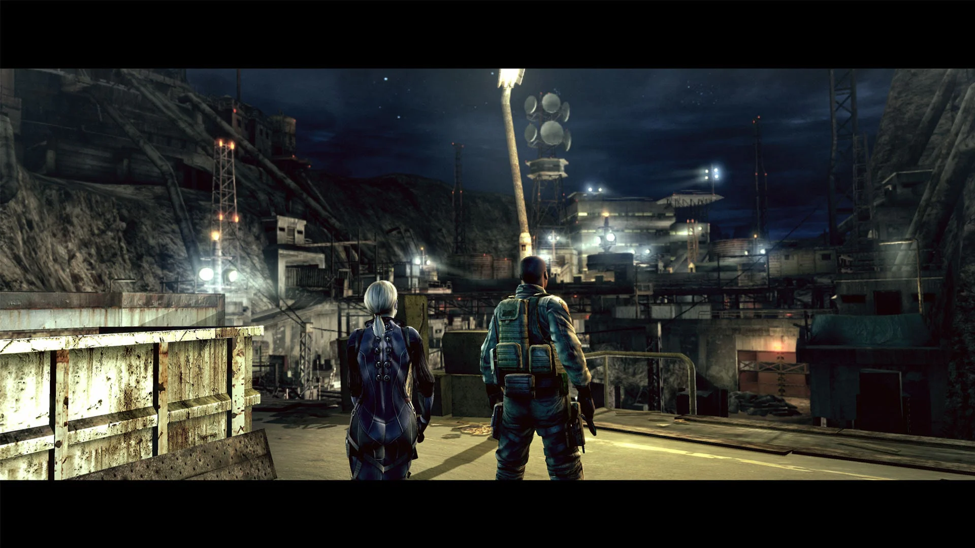 Resident Evil 5 аренда на PS — миссия ночью
