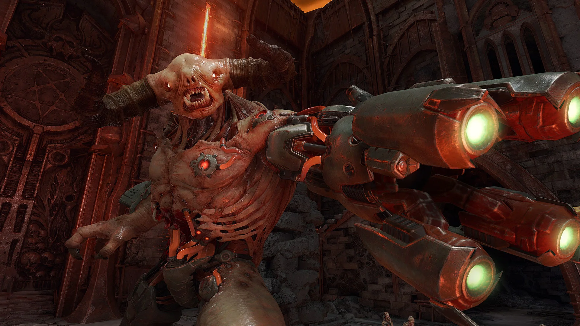 Кибердемон Охотник Рока в Doom Eternal аренда PlayStation игры