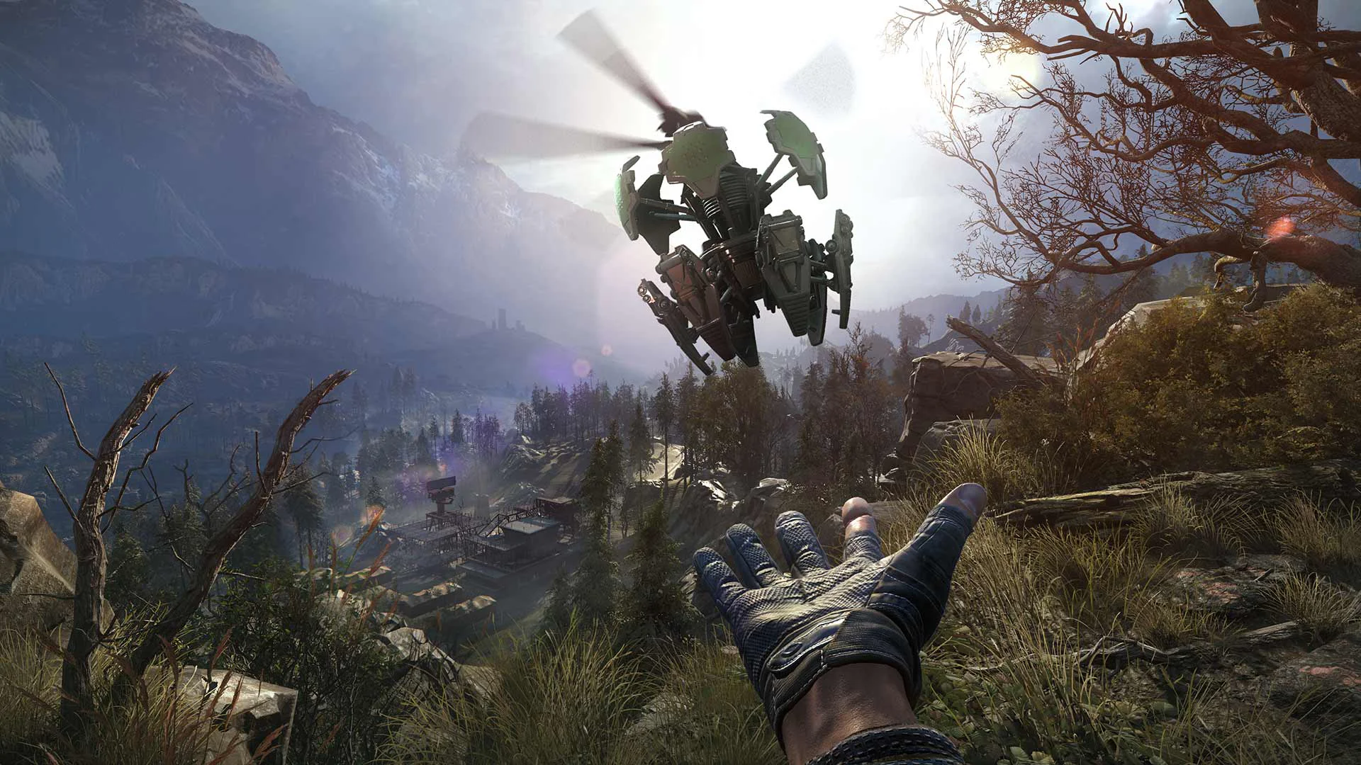 Джонатан Норт запускает разведывательный дрон аренда Sniper Ghost Warrior 3 PS