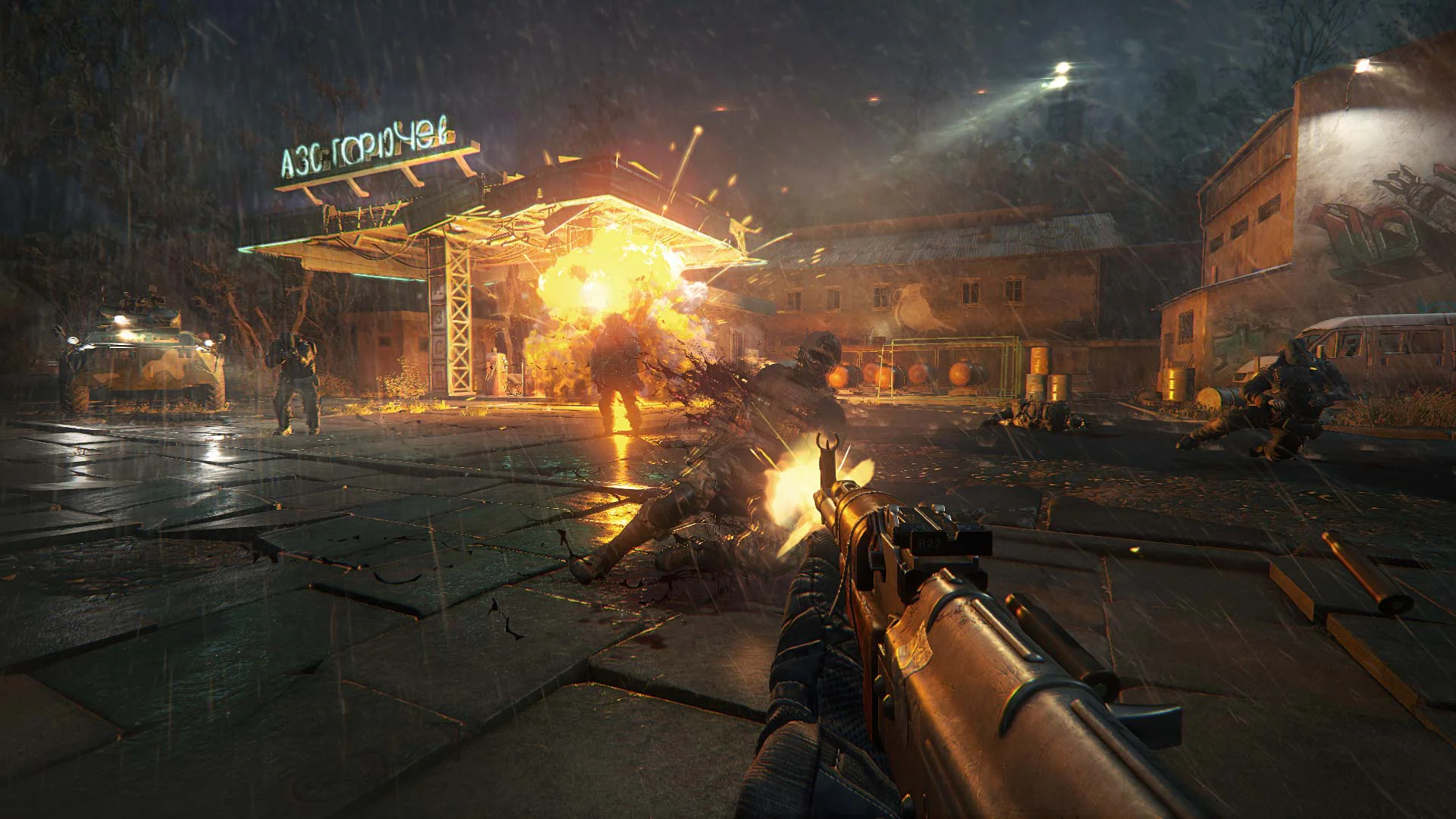 Джонатан Норт перестрелка на заправке Sniper Ghost Warrior 3 аренда PS