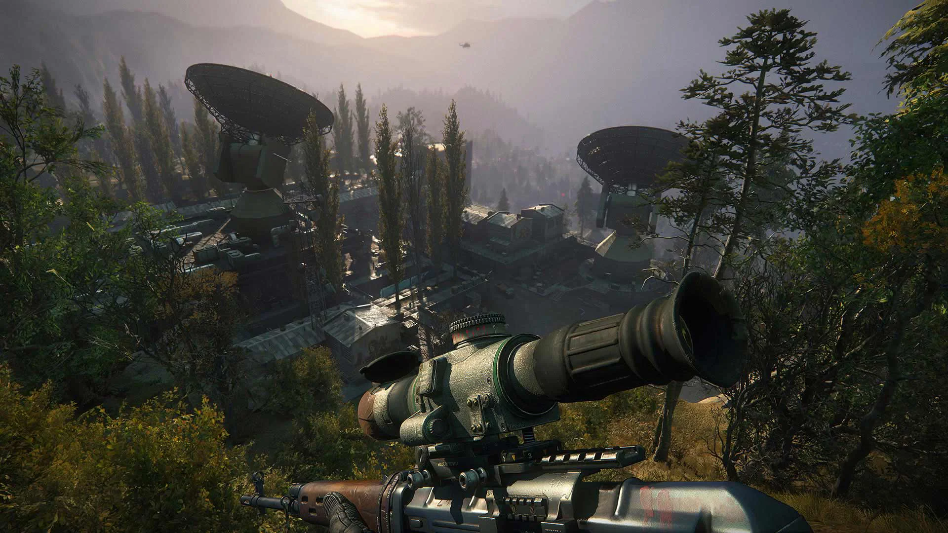Джонатан Норт с пистолетом Sniper Ghost Warrior 3 аренда PS