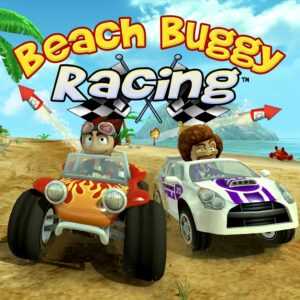 Реззо и Бенни на пляже аренда игры PlayStation Beach Buggy Racing