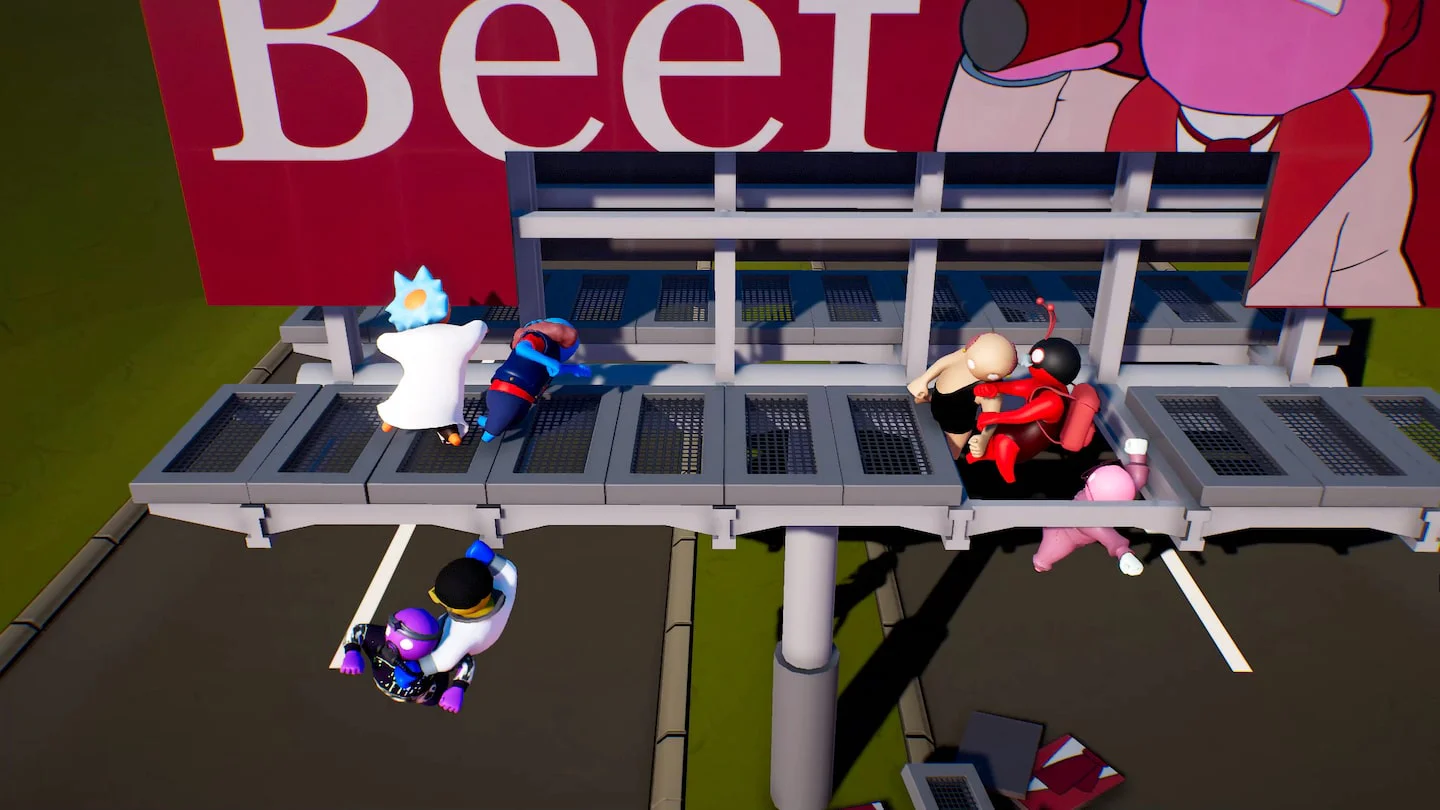 потасовка на фабрике аренда Gang Beasts PS5 PS4 игры