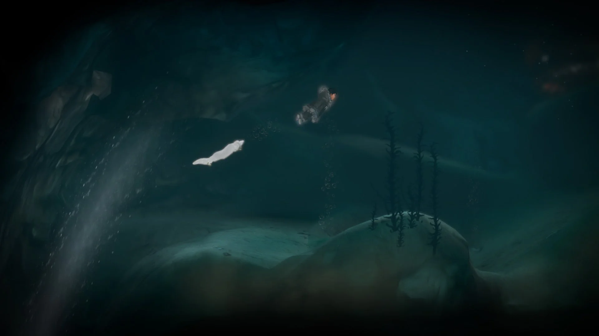 Нанук и песец в пещере Never Alone аренда игры PlayStation онлайн