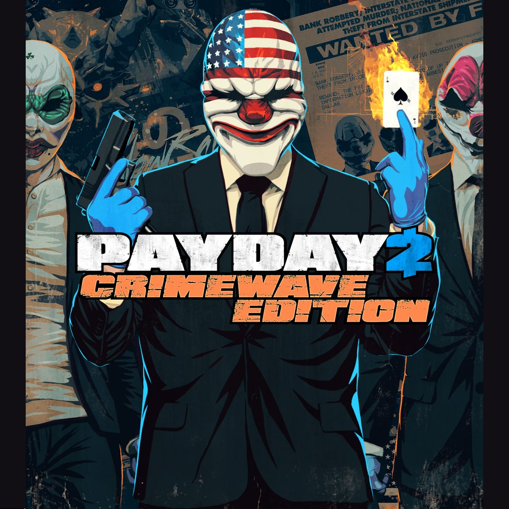 ограбления в payday 2 crimewave edition: аренда игр ps4 даллас в маске клоуна для аренды игр playstation