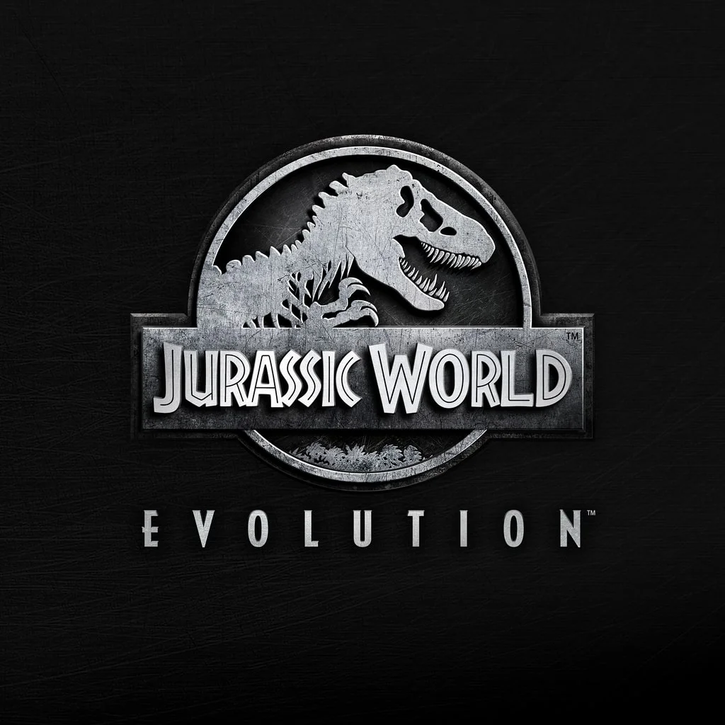 Аренда игры Jurassic World Evolution: Evolution на PS5 и PS4 логотип jurassic world evolution аренда на ps5 ps4