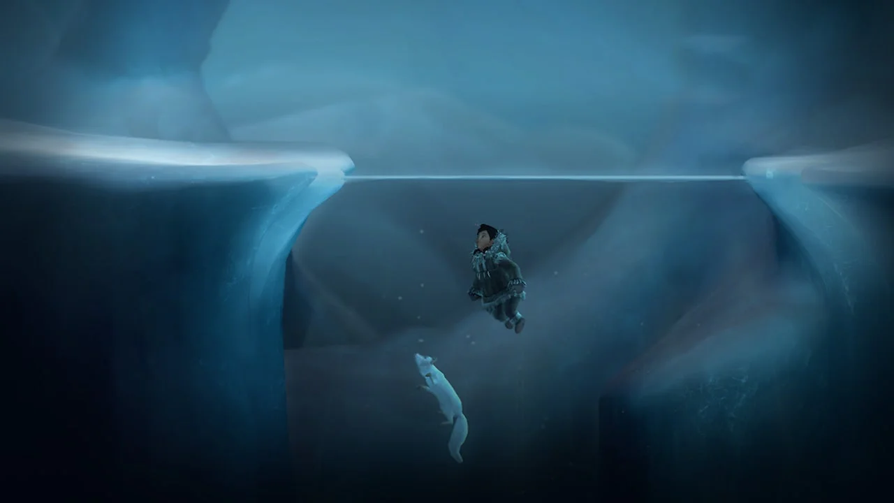 Нанук и песец в воде Never Alone аренда игры PlayStation онлайн скидка