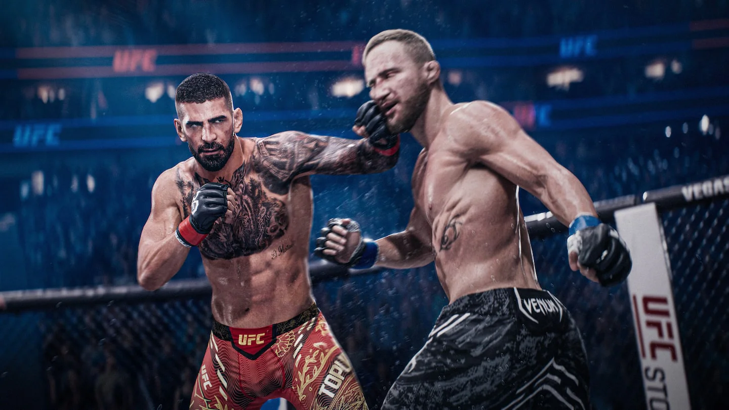 Аренда игры EA Sports UFC на PlayStation с Илией Топурией